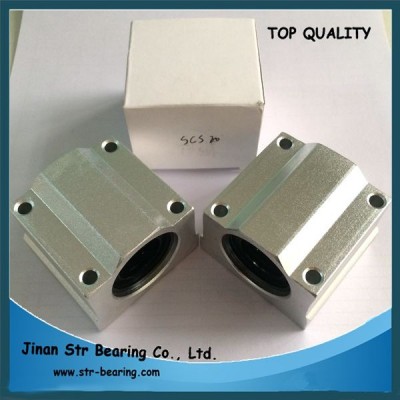 20mm diameter linear shaft rod with Aluminum Linear Bearing Linear Guideway Block SCS20UU SC20UU